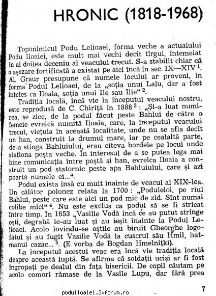cronica despre orasul meu natal